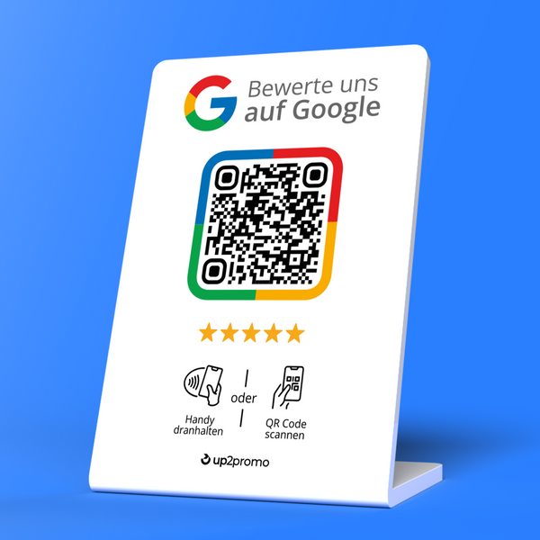 Google-Bewertungs-Aufsteller