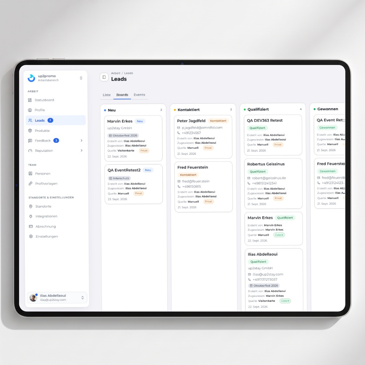 CRM-Anbindung: